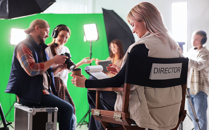 engineer controls quality on factory corporate video